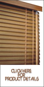 wood-effect venetian blinds 25mm