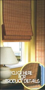 bamboo roman blinds