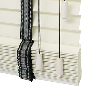PVC Jalousien im Holzdesign 50mm