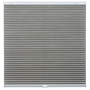 Double pleated blinds