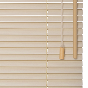 Wood-effect venetian blinds 25mm