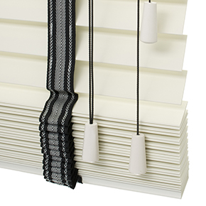 Faux wood blinds 50mm