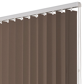 Blackout fabric louvers