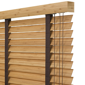 Real Hardwood Oak Venetian Blind - 25mm Slats - 135-180cm Width X 150cm Drop