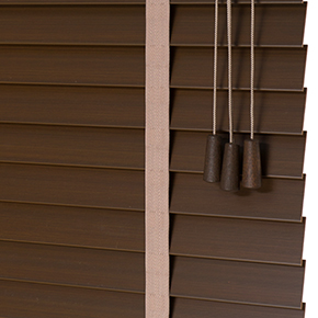 Faux wood blinds 50mm CEDRO
