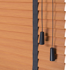 Wood-effect venetian blinds 35mm