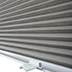 Double pleated blinds