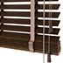 Faux wood blinds 50mm CEDRO